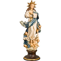 Virgen de la Purísima Concepción con aureola